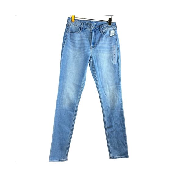 Old Navy Denim - Old Navy High Rise Wow Super Skinny Jeans Light Wash Stretch Denim NWT 6
